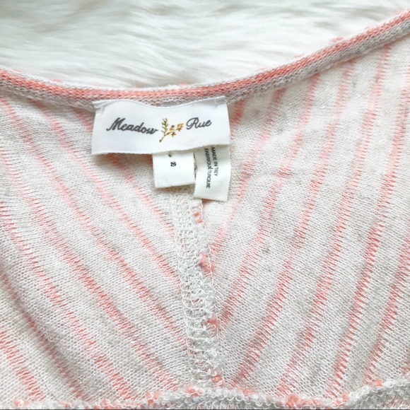 Anthropologie Meadow Rue Spliced Striped Top - Picture 4 of 5